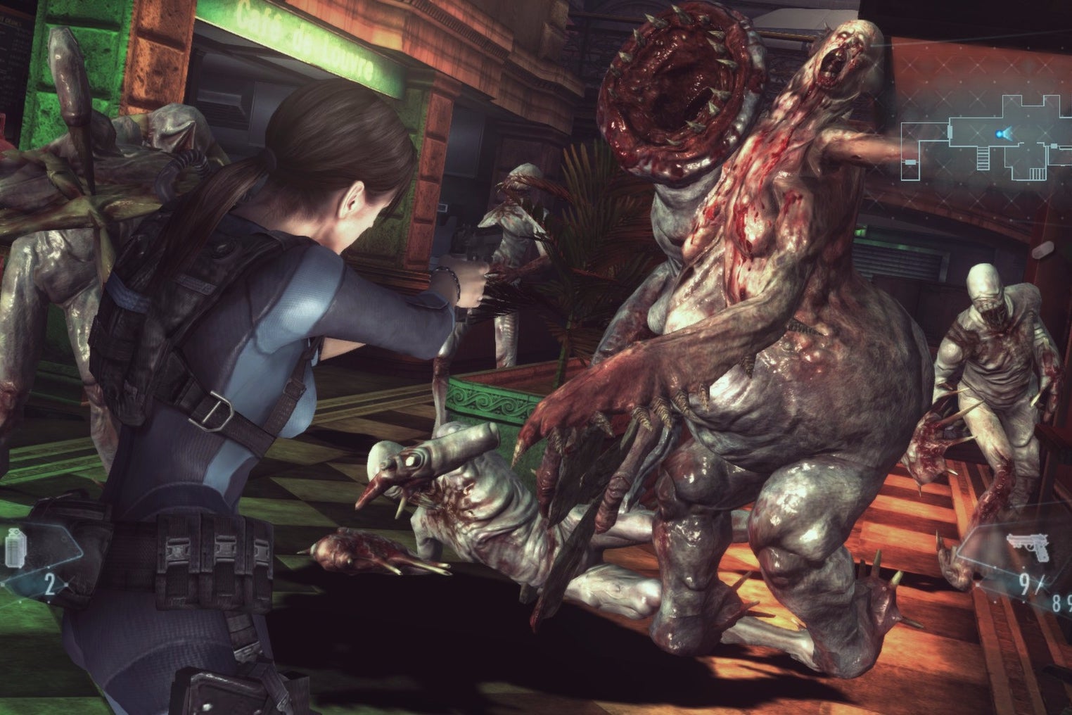 Resident Evil Revelations Raid Mode characters, weapons