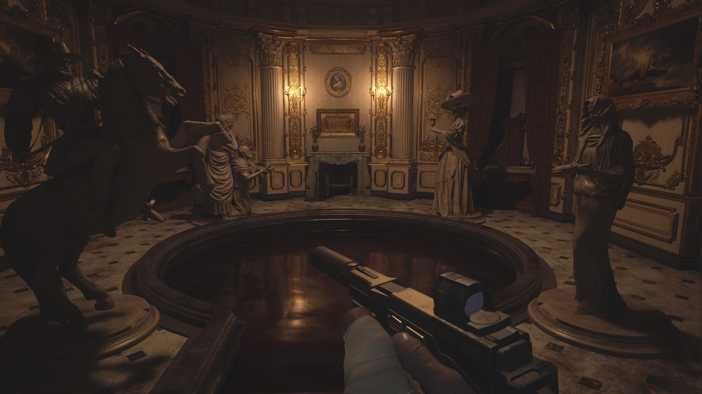 Resident Evil Village Hall of Ablution Statues puzzle solution VG247