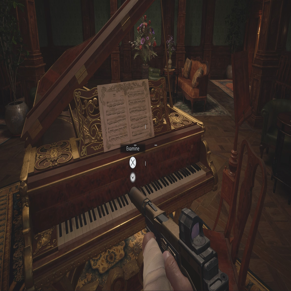 Resident Evil Village Piano Puzzle, How to play the music notes in the  Opera House