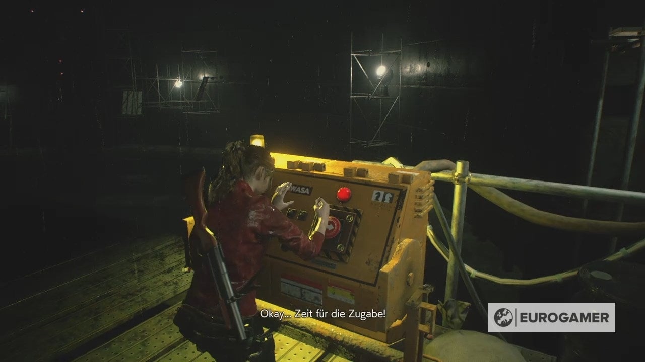 Resident Evil 2 Remake SchachfigurenRätsel lösen und GBoss William (Phase 2) besiegen