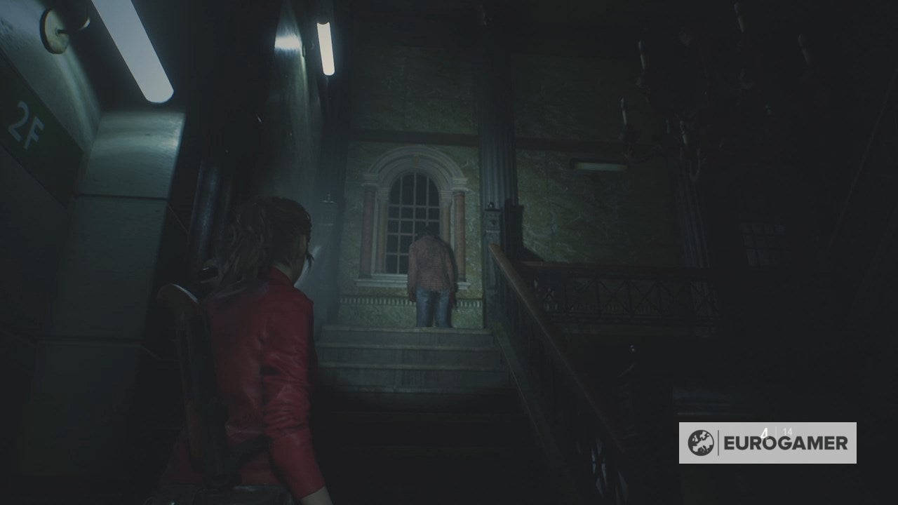 Resident Evil 2 Remake Dritte Etage (3F) PikSchlüssel finden und Lagerraum (Westseite