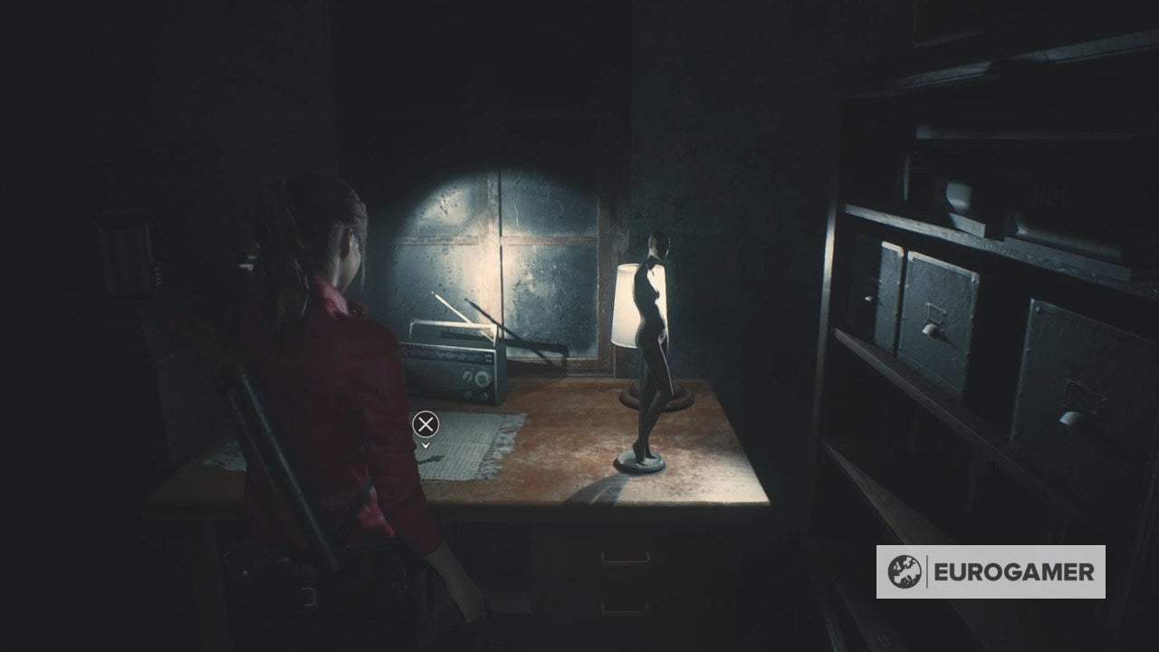 Resident Evil 2 Remake Dritte Etage (3F) PikSchlüssel finden und Lagerraum (Westseite