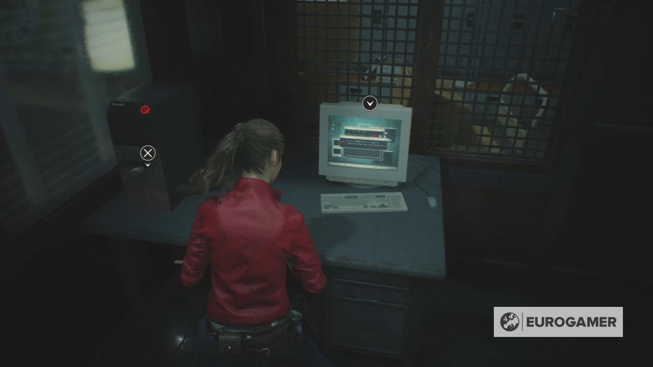 Resident Evil 2 Remake Boss Tyrant Ins S.T.A.R.S.Büro flüchten, Batterie für Zünder finden