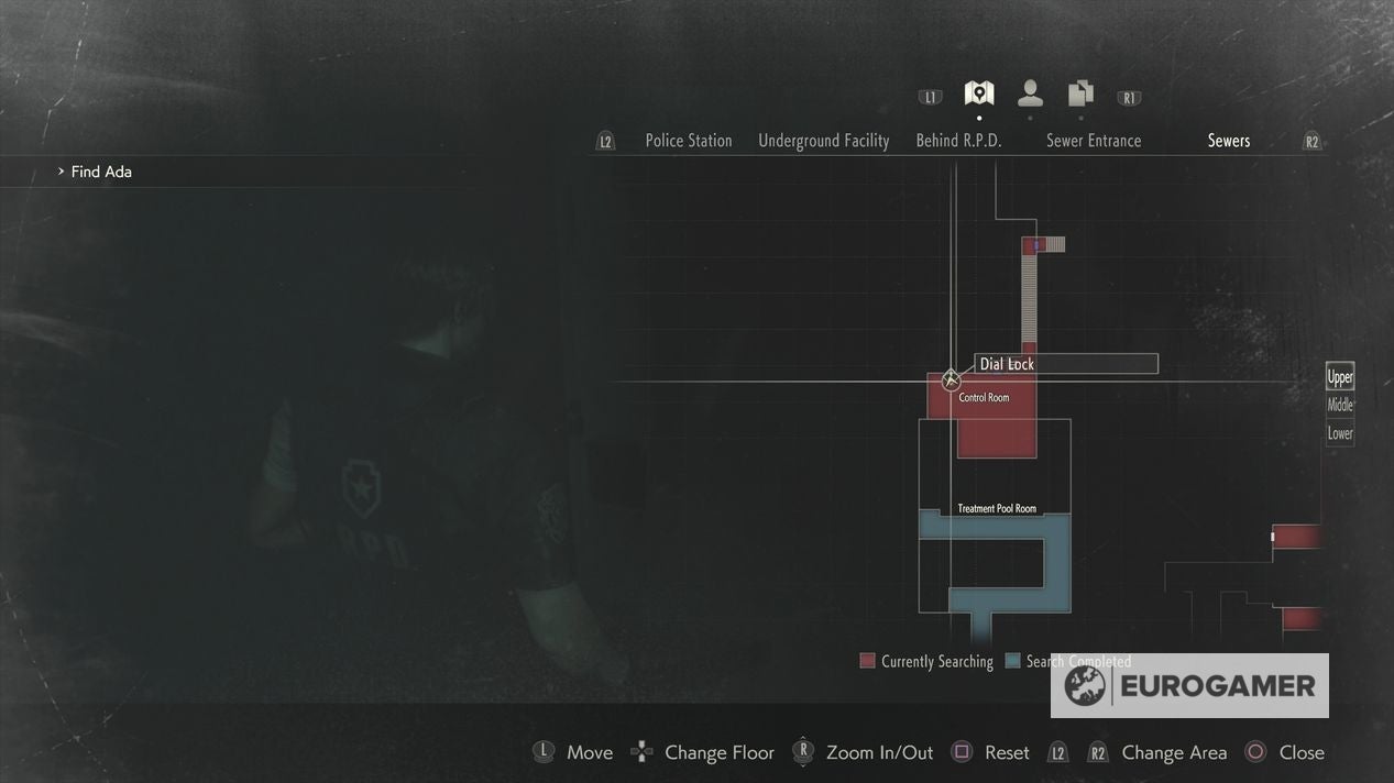 Resident Evil 2 Locker Code solutions in the Shower Room, 3F and