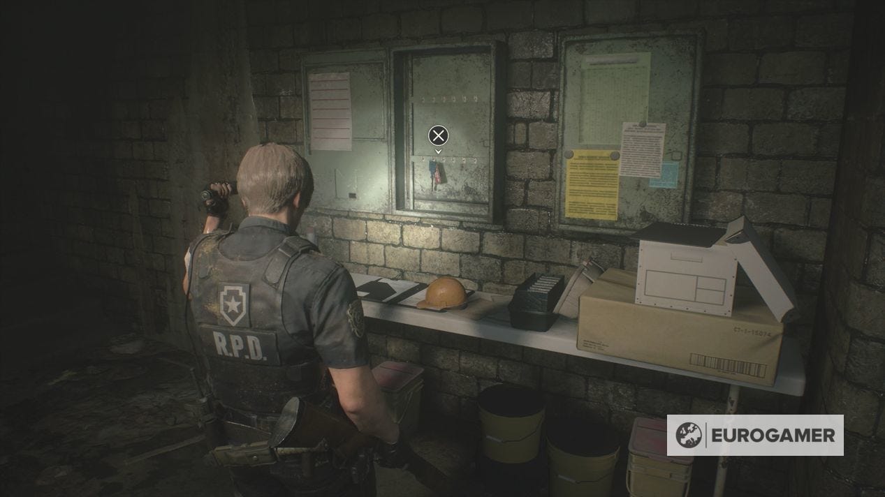 Re2 Rook Plug Resident Evil 2 - King, Queen and Rook Plug locations, Supplies Storage ...