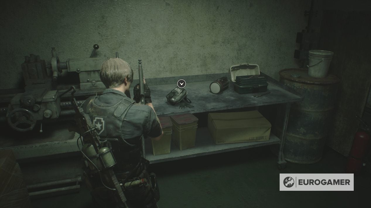 Resident Evil 2 King, Queen and Rook Plug locations, Supplies Storage