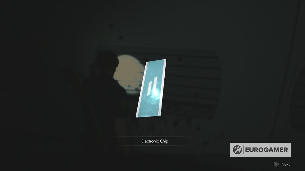 Resident Evil 2 Exploring the Laboratory, how to upgrade Wristband