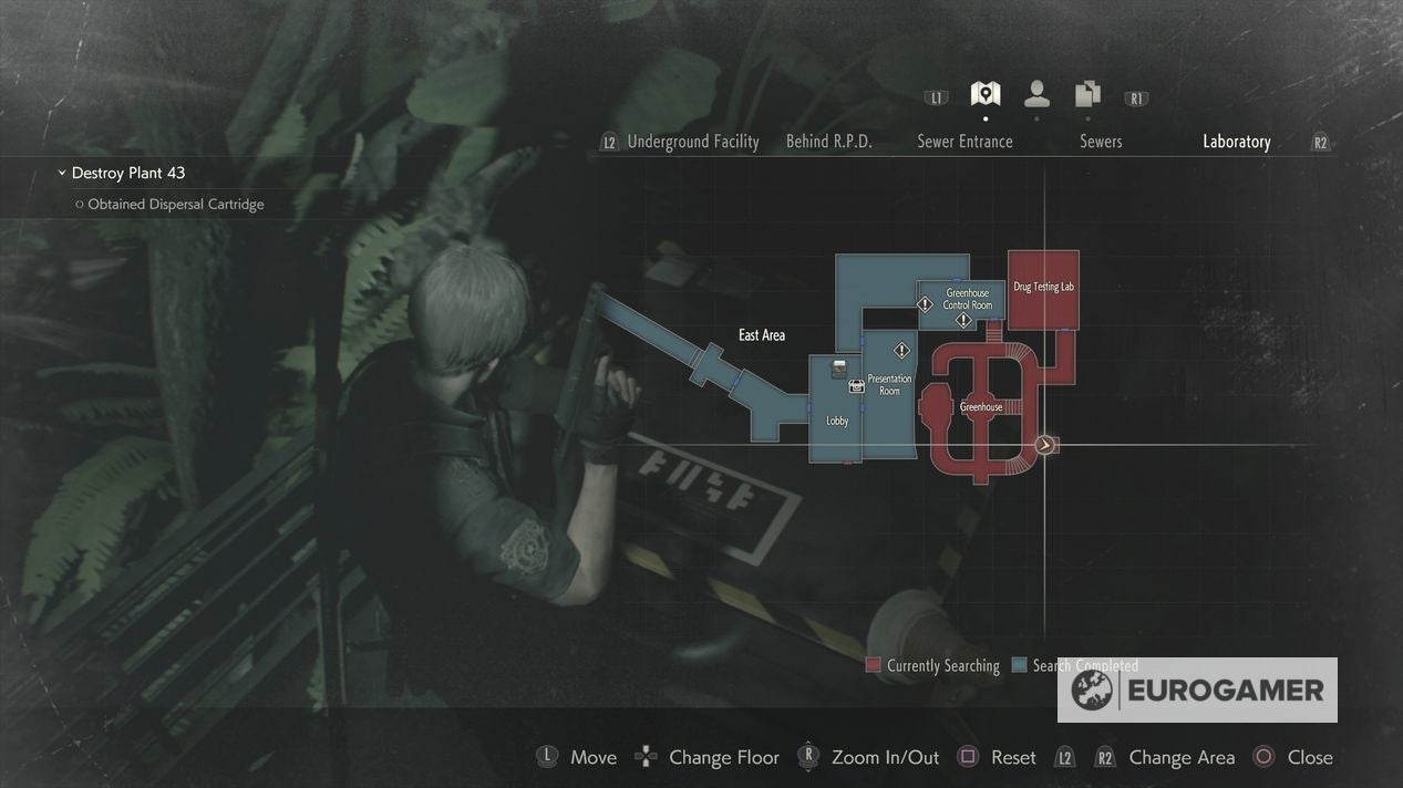 Resident Evil 2 Greenhouse explored, where to find Greenhouse Control