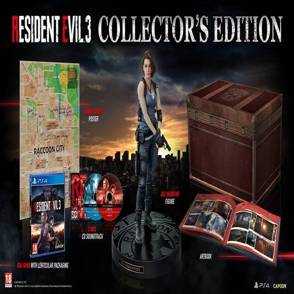 The Resident Evil 3 Collector's Edition is coming to the UK