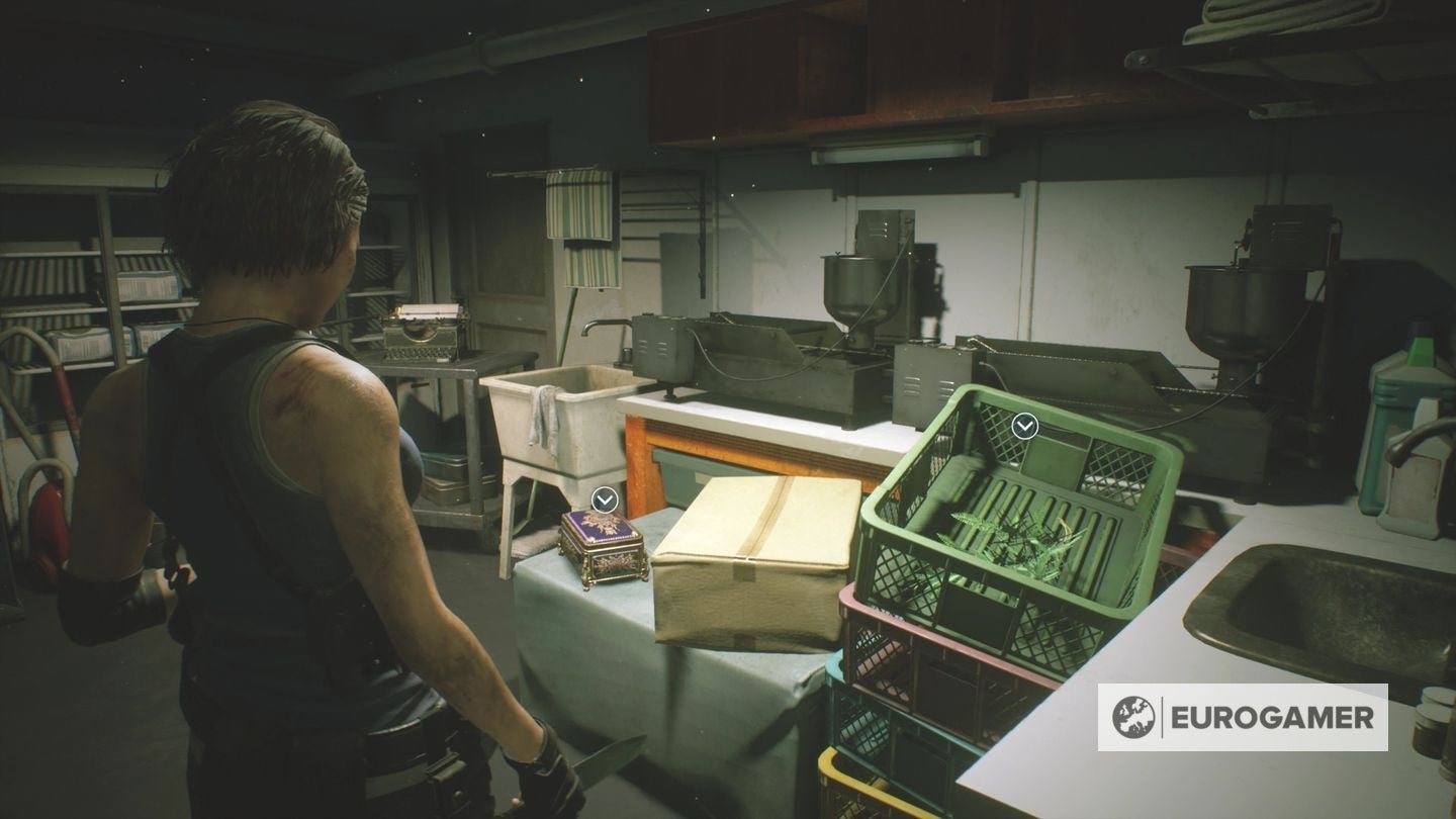 Resident Evil 3 Fire Hose location to put out the fire with the Fire