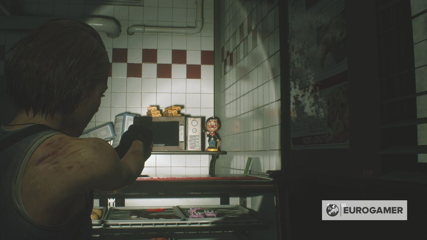 Resident Evil 3 Fire Hose location to put out the fire with the Fire