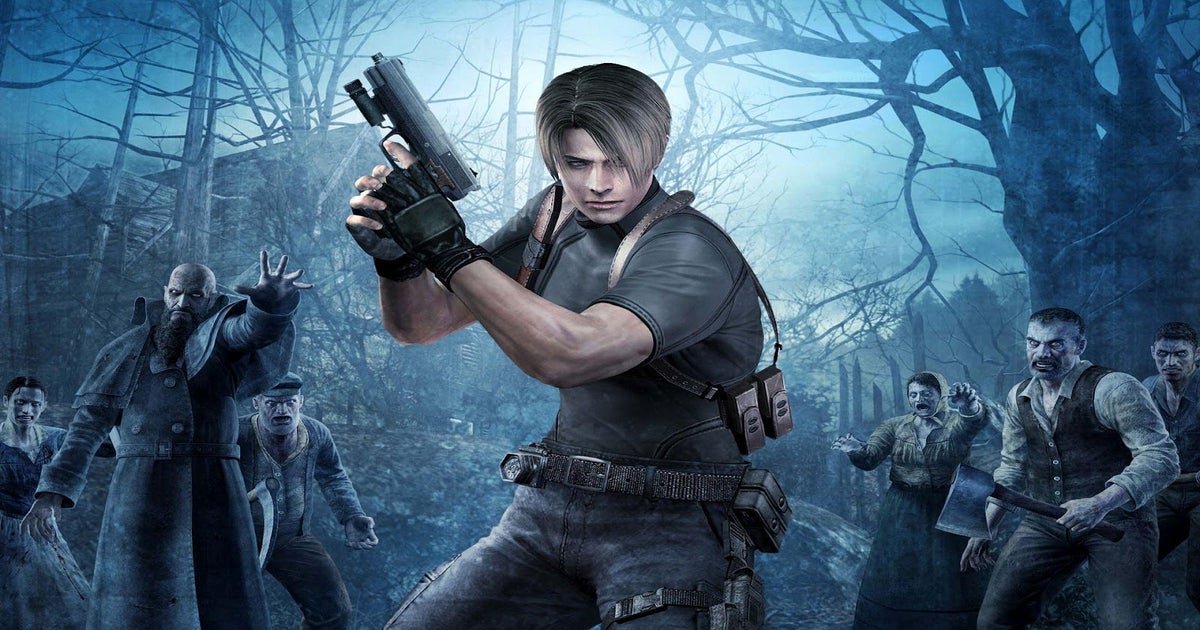 Resident Evil 4 - Village Fight & Chainsaw Man (4K 60FPS) 