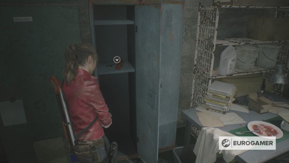Resident Evil 2 Parking Garage, Diamond Key and Square Crank