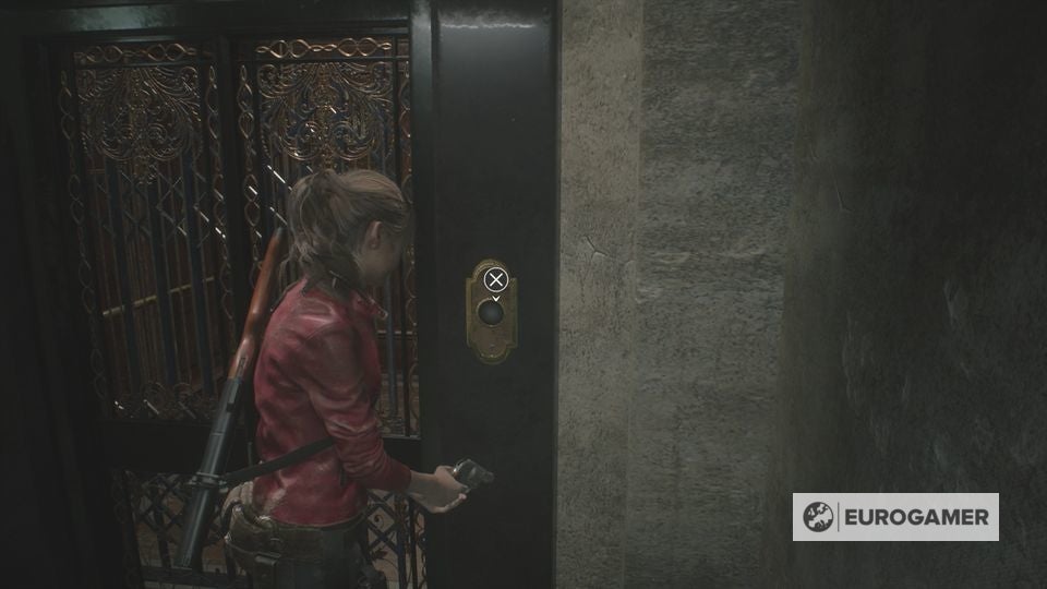 Resident Evil 2 Parking Garage, Diamond Key and Square Crank