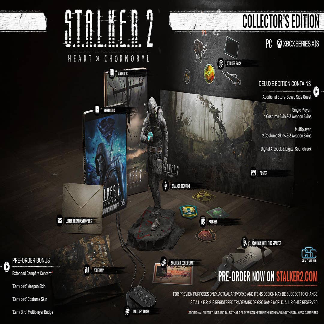 Stalker 2 hype ramps up, new trailer, pre-orders available and PC