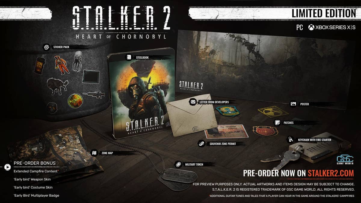 Stalker 2 hype ramps up, new trailer, pre-orders available and PC