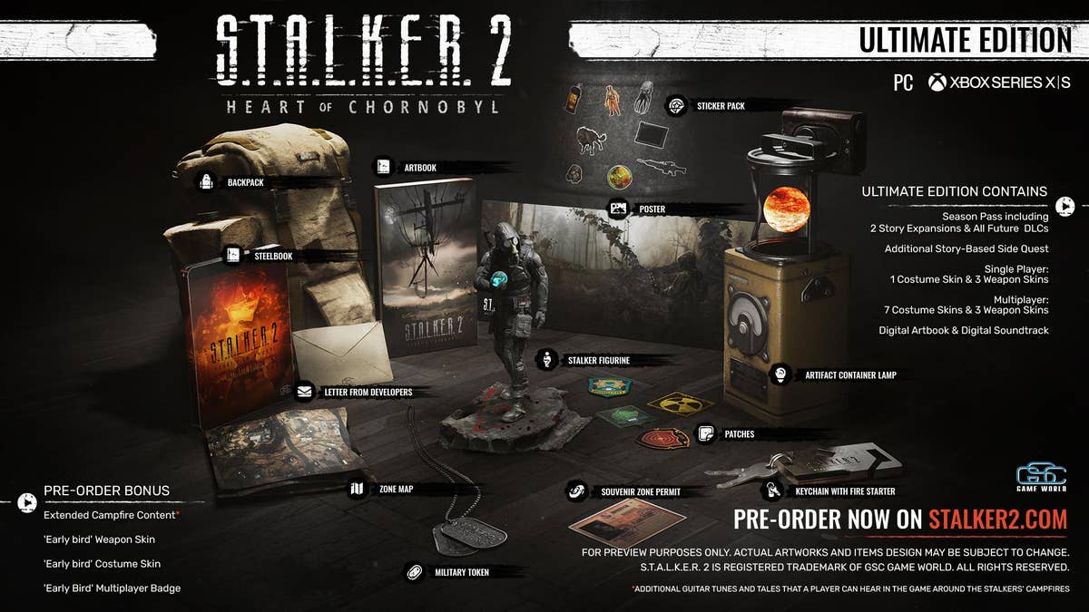 Stalker 2 hype ramps up, new trailer, pre-orders available and PC