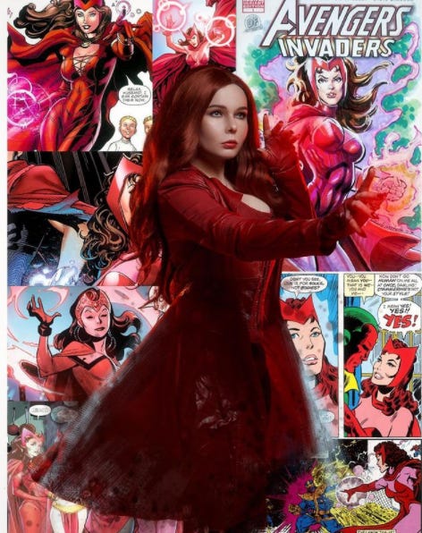 Scarlet Witch Cosplays