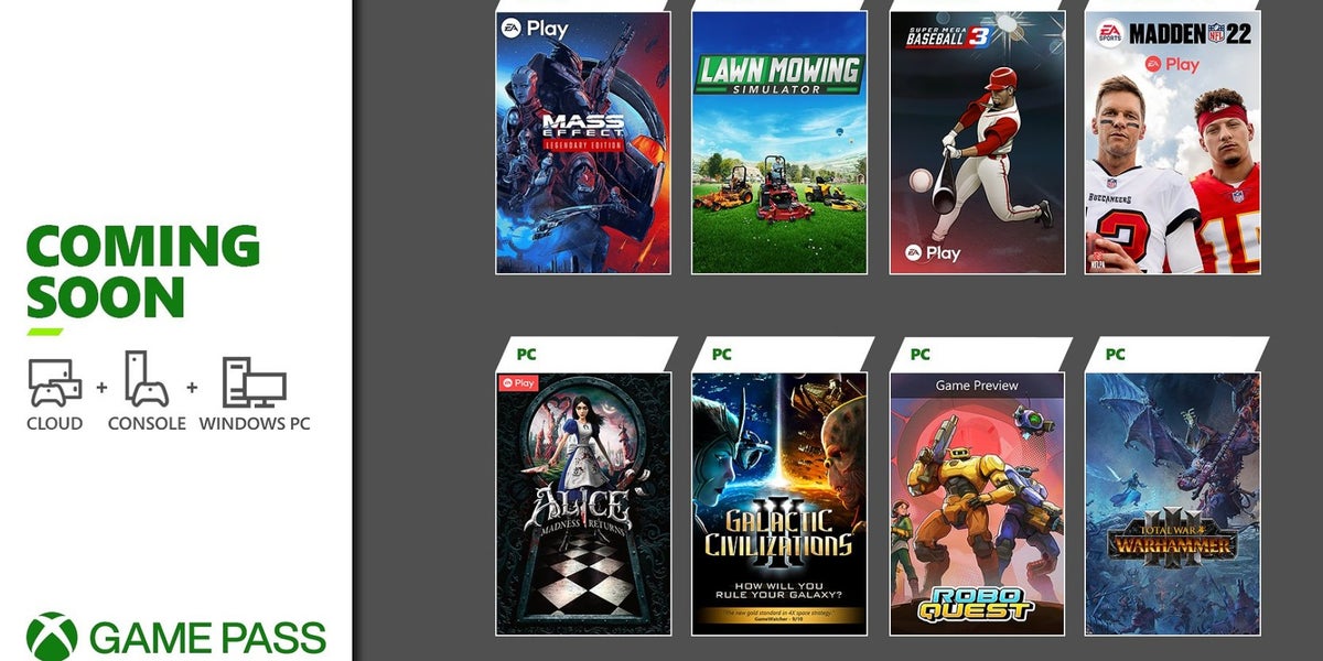 Revelados novos jogos para o Game Pass