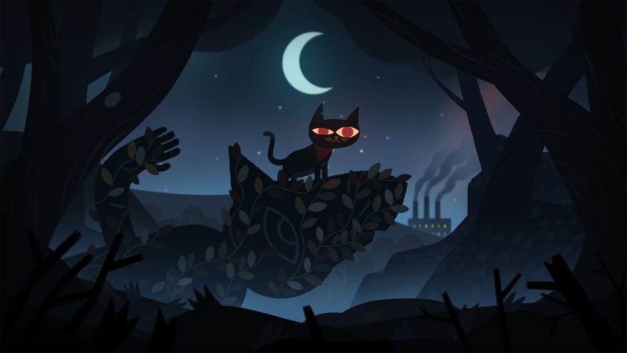 Twigs the cat, an actual cat, in Revenant Hill, the new game from the makers of Night In The Woods.