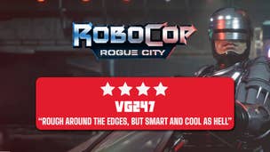 Robocop: Rogue City review header, four stars