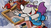 Rhino Hero: Super Battle board game artwork