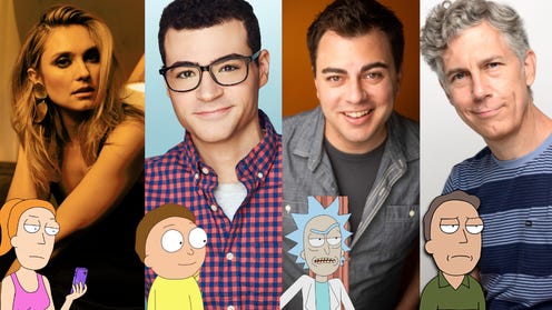Rick and Morty Voice Actor Headshots