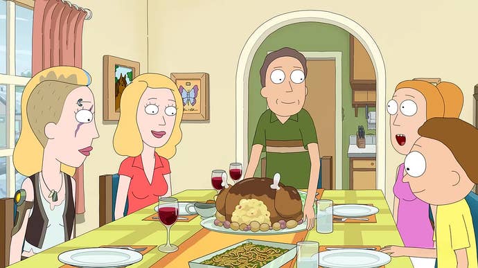 Rick and Morty Thanksgiving