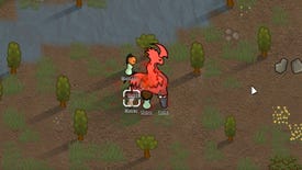 I played RimWorld's Ideologies DLC and forced drifters to smoke crack and knife-fight a unicorn