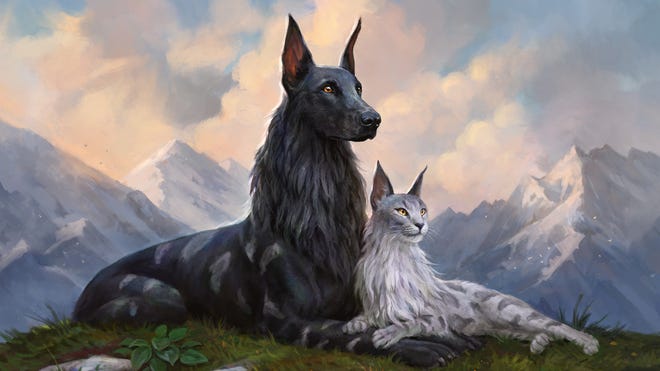Rin and Seri Inseparable Magic: The Gathering Core Set 2021
