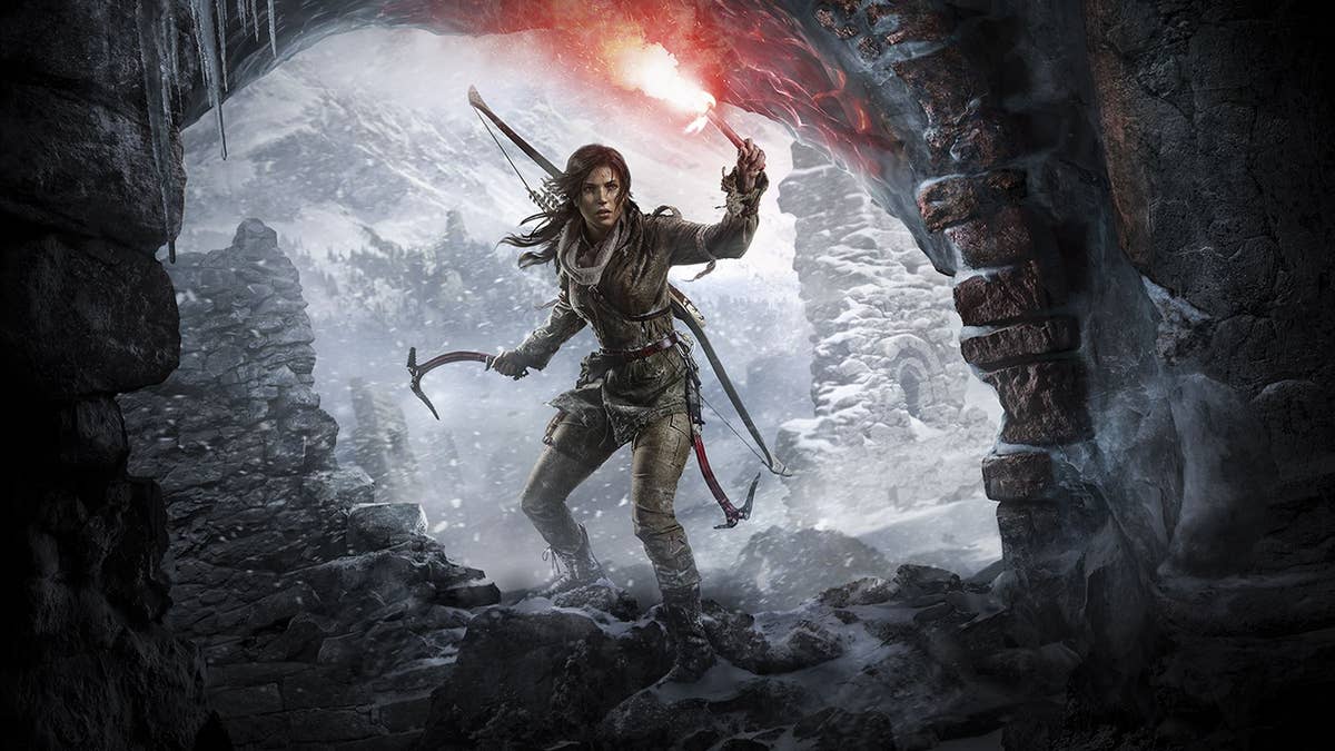 Rise of the Tomb Raider: Find a way out of the archives, walkthrough