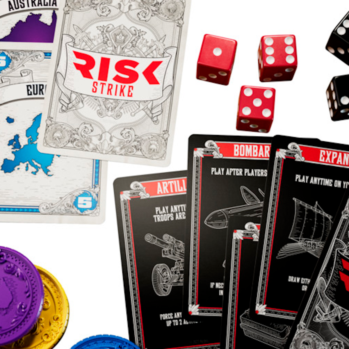 Risk Board Game Cards