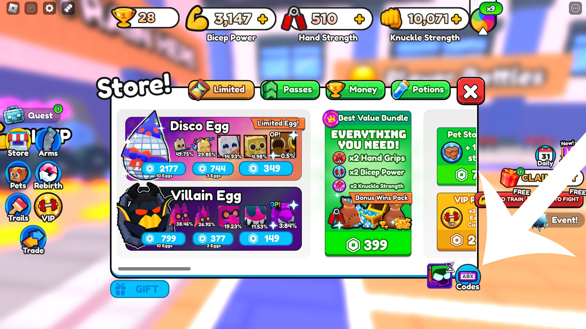 Arm Wrestle Simulator codes for October 2023 | VG247