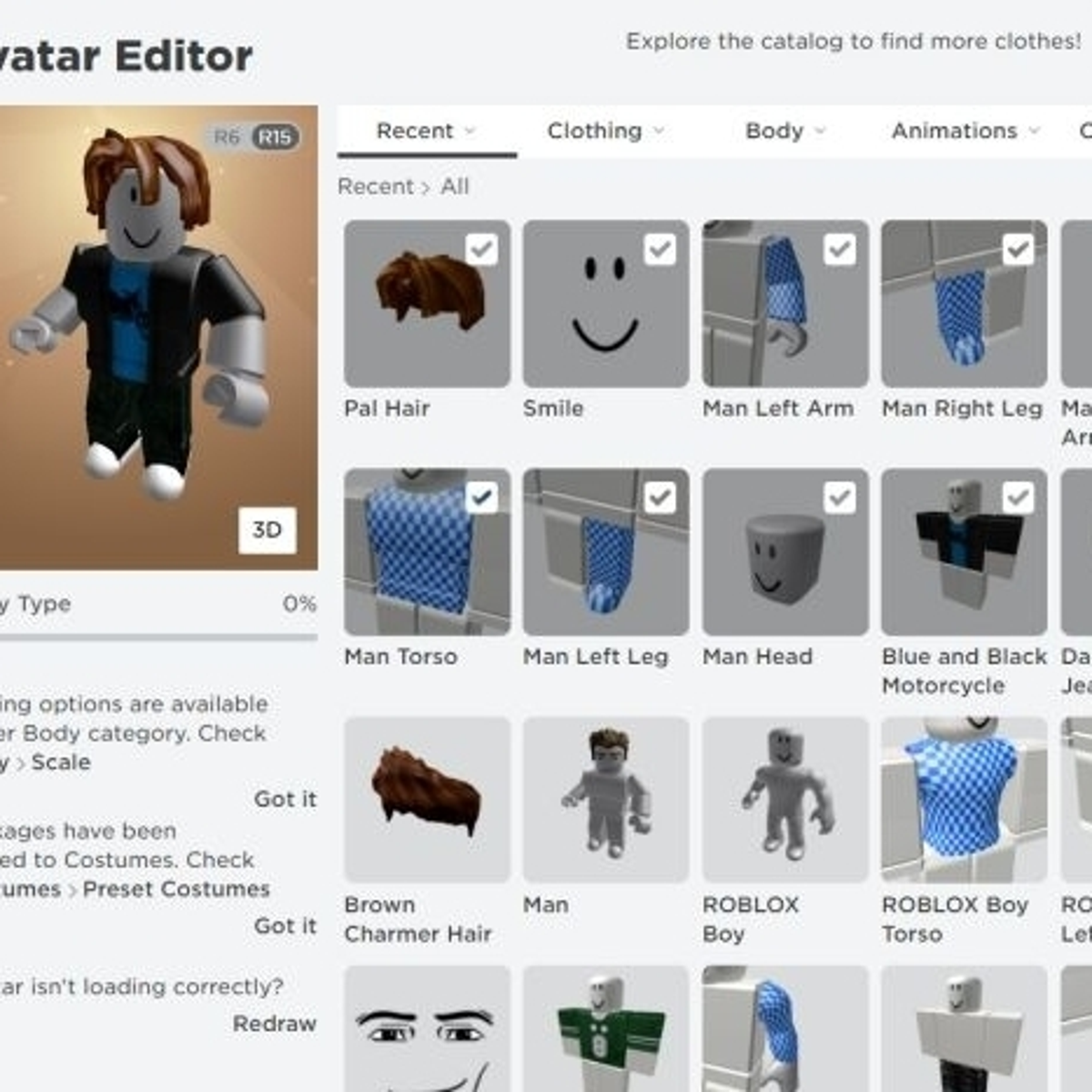 Roblox - Avatar Maker - Como criar e editar o avatar de Roblox