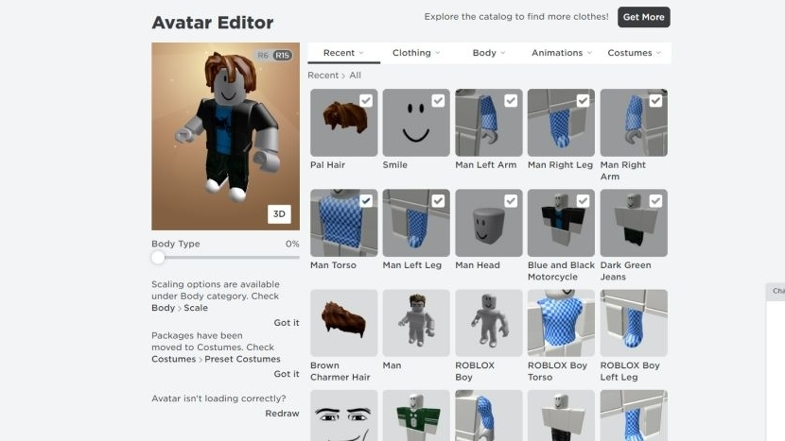 Gráfico de rosto de homem Roblox · Creative Fabrica