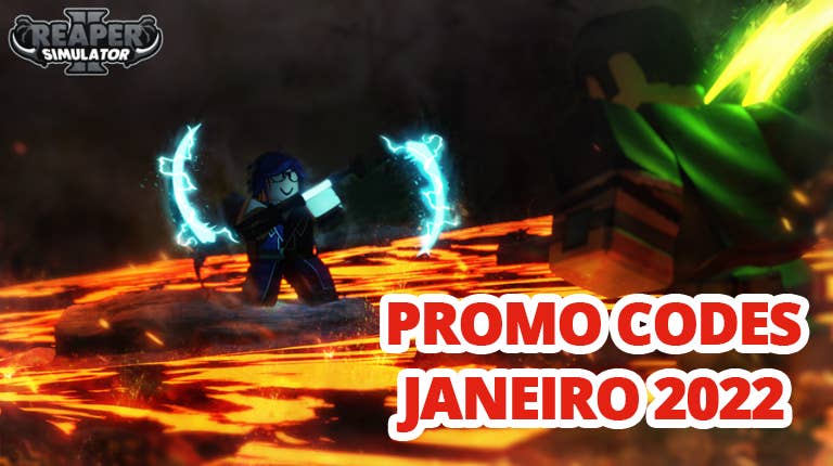 Roblox - Reaper 2 - Promo Codes Janeiro 2022