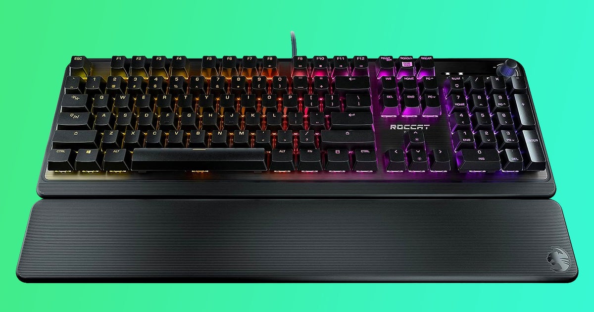 This full-size Roccat Pyro mechanical keyboard is an absolute steal for ...