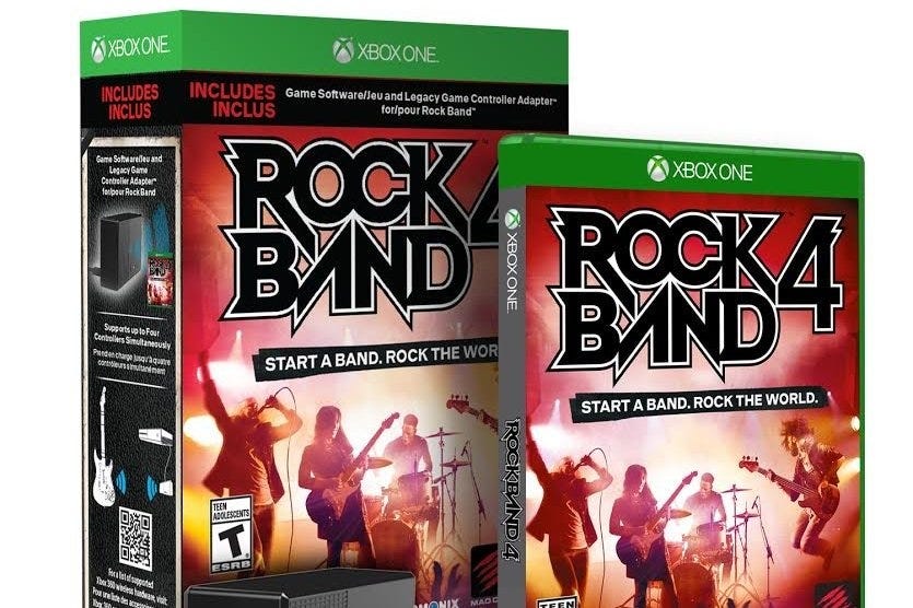 All the instruments compatible with Rock Band 4