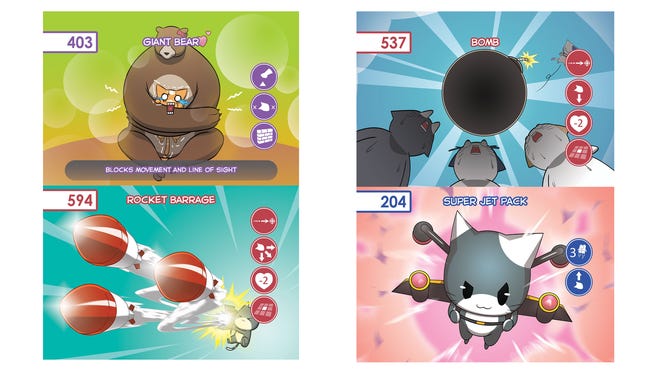 Rocket Cats cards