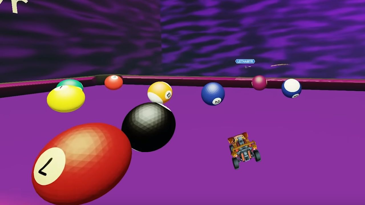 Image for Rocket League modders are making prop hunt, pool, and more weird and wonderful things