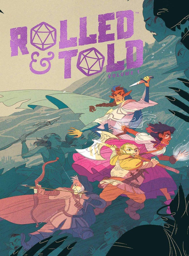 Cover of Rolled and Told collection