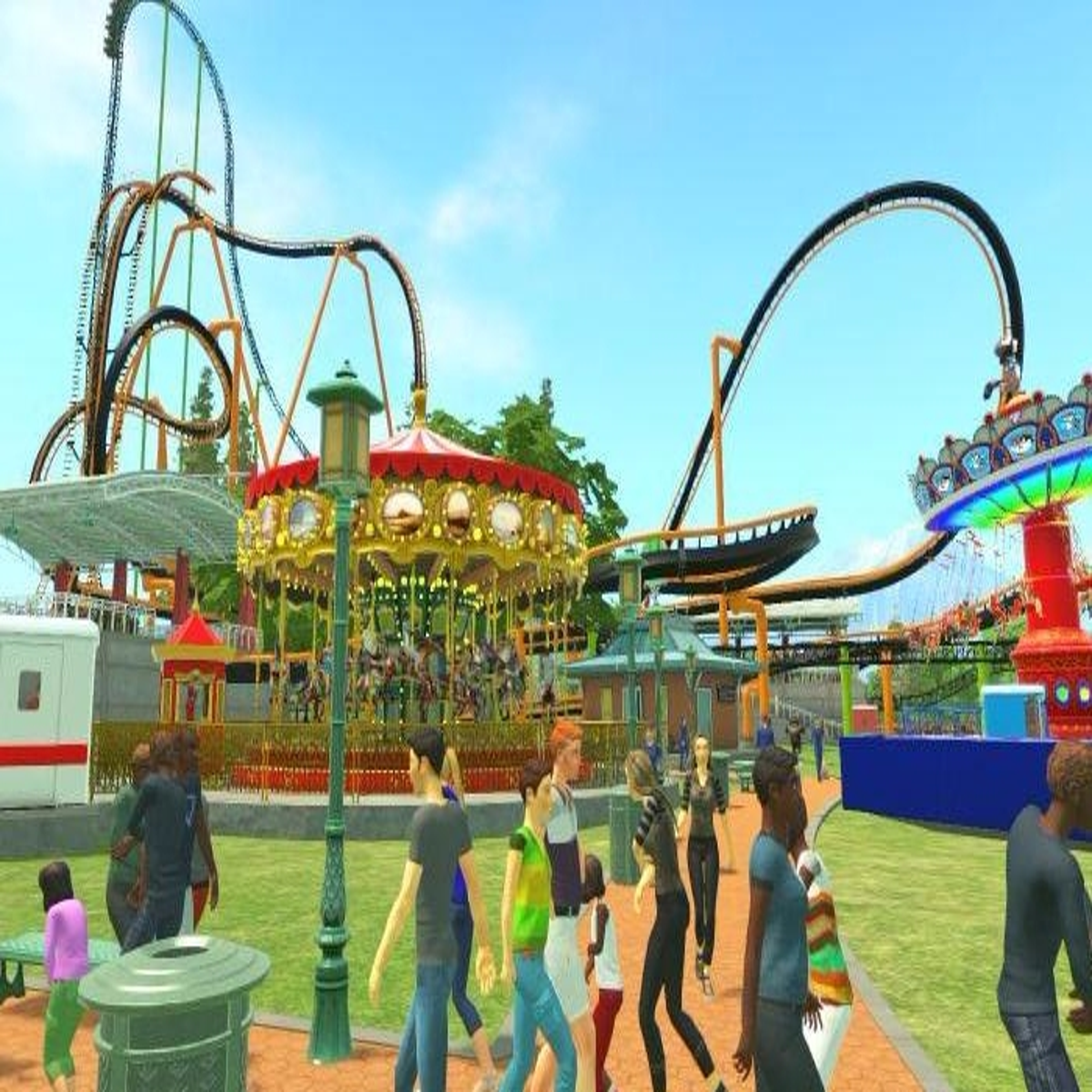 Home - RollerCoaster Tycoon - The Ultimate Theme park Sim