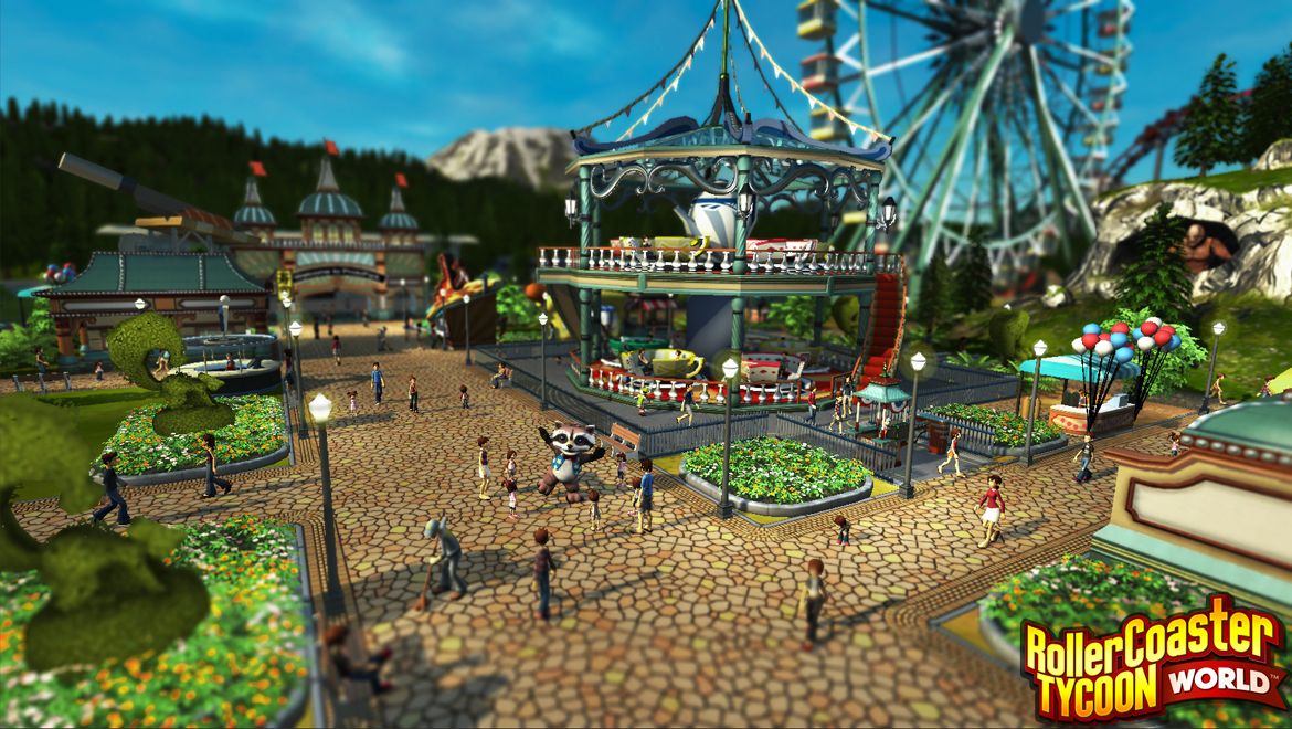 Rollercoaster Tycoon World gameplay teaser video released VG247