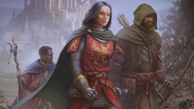 Romance in Perilous Land RPG artwork