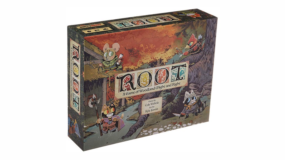 Root board game box