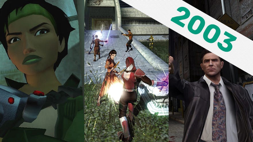 Beyond Good And Evil, Star Wars: Knights Of The Old Republic and Max Payne 2 headline the RPS Time Capsule for 2003