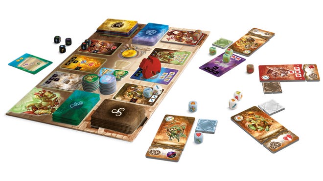 Rush Out board game layout