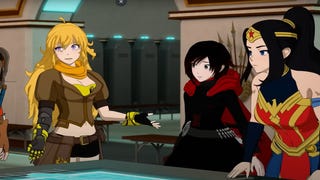 Still animation image from Justice League X RWBY