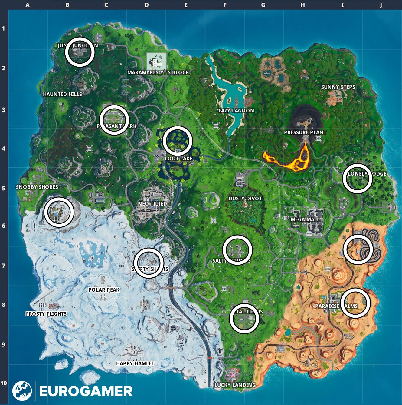 Here's Where To Find Fortnite Birthday Cake Dance Challenge Locations, Get  On Down | HotHardware