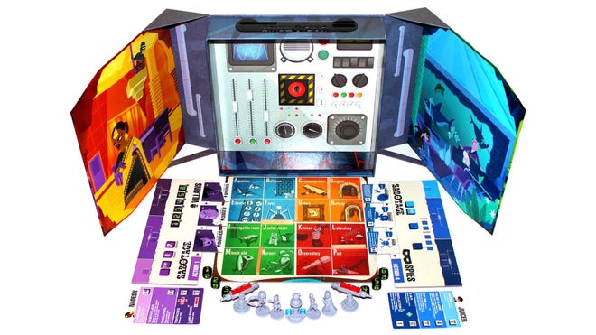 Sabotage board game layout